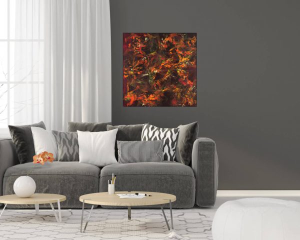 Fire Artwork Home Decor