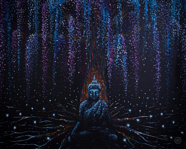 Winter Buddha - Absorbing Energy Large