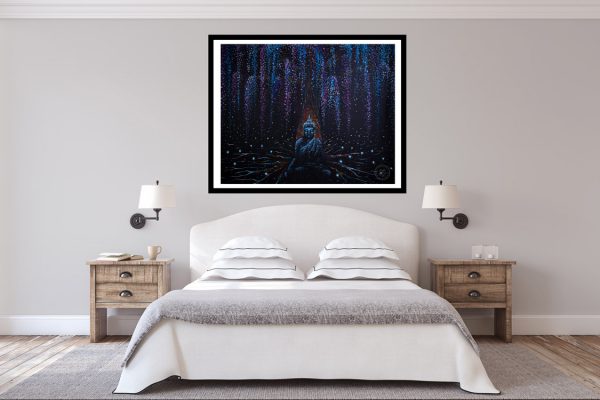 Winter Buddha - Absorbing Energy Wall Decor 2