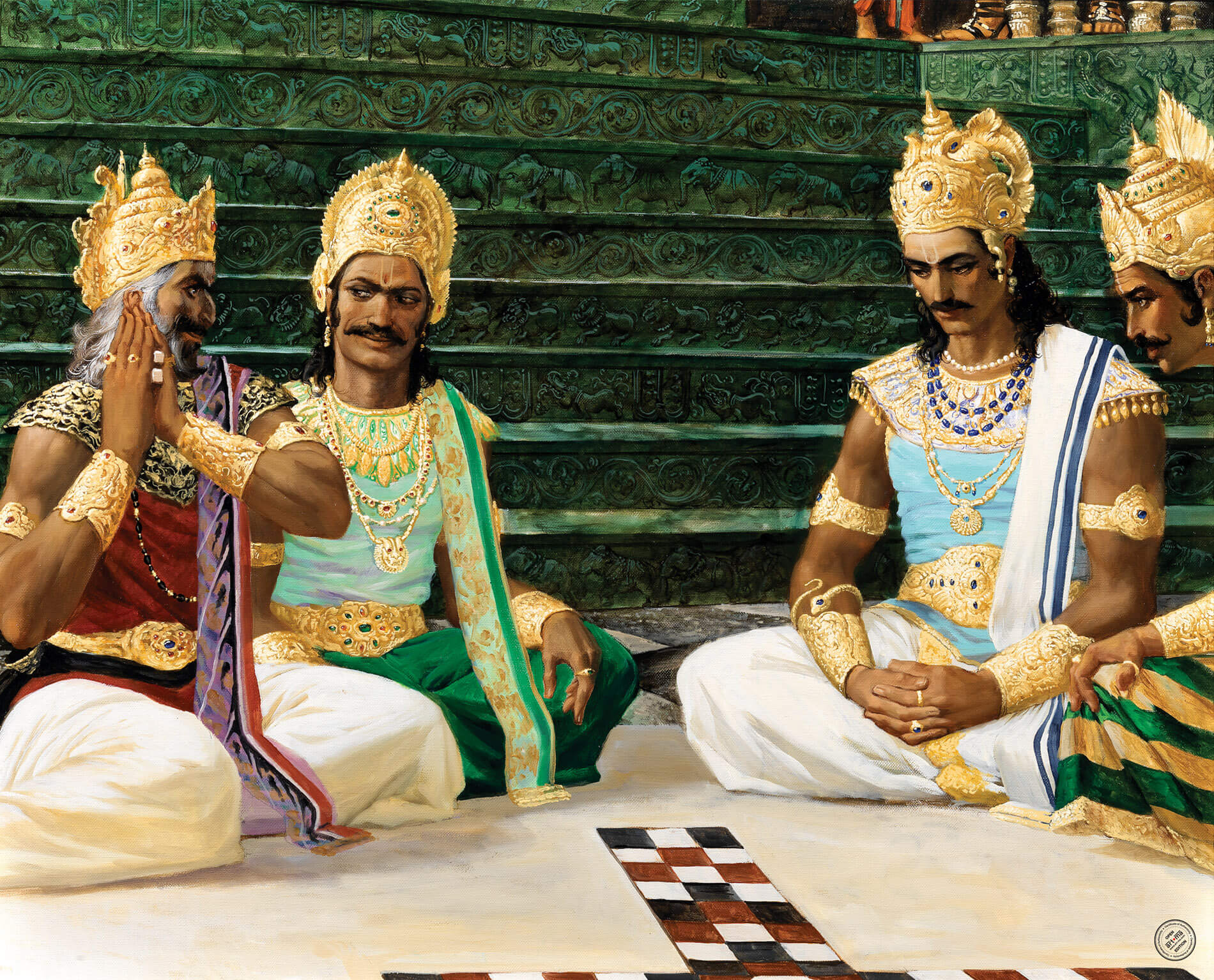 Mahabharata - The Pandavas were cheated